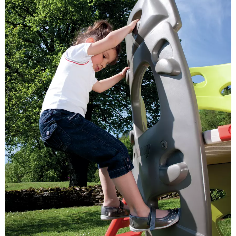 Smoby Abenteuer-Kletterturm mit Rutsche