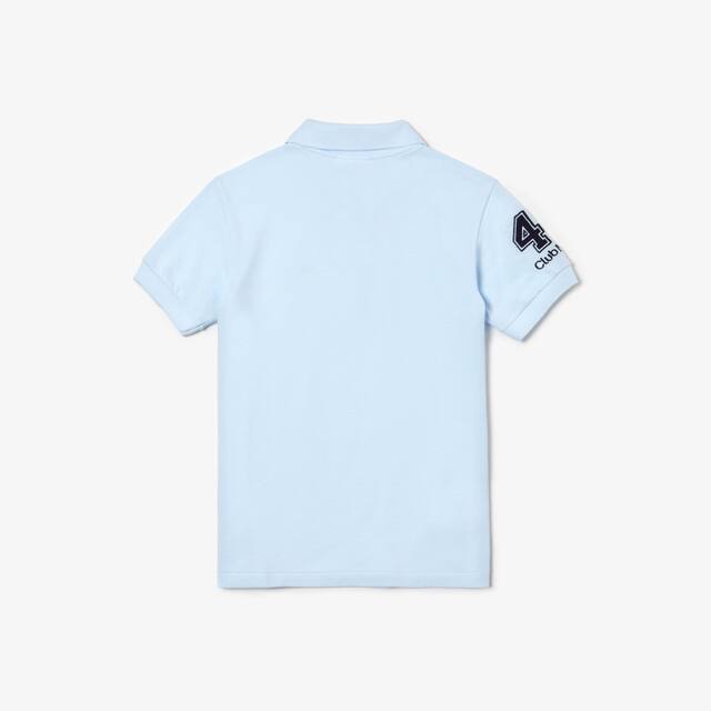 Lacoste Club Med Polo classic fit Garçon Polos - Bleu - Lacoste - Garçon