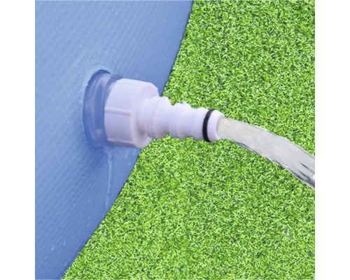 Opzetzwembad Fast Set Pool PVC rond Ø 300x76 cm incl. filtersysteem & reparatieset blauw