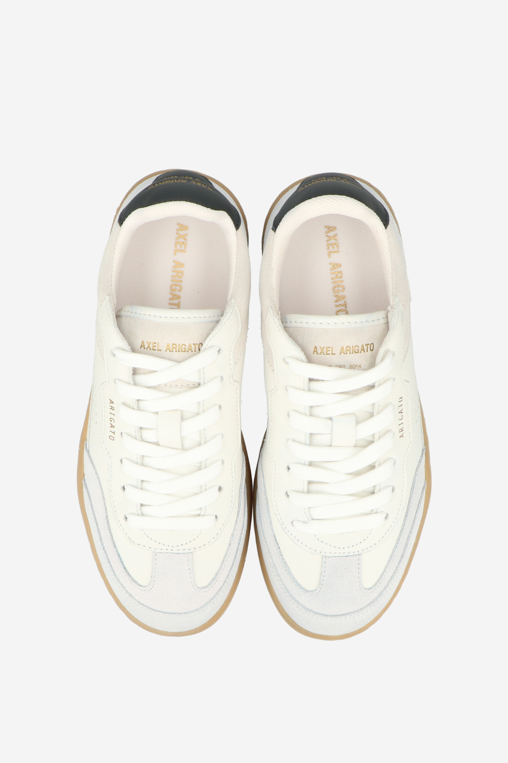 Dice t-toe leather sneakers