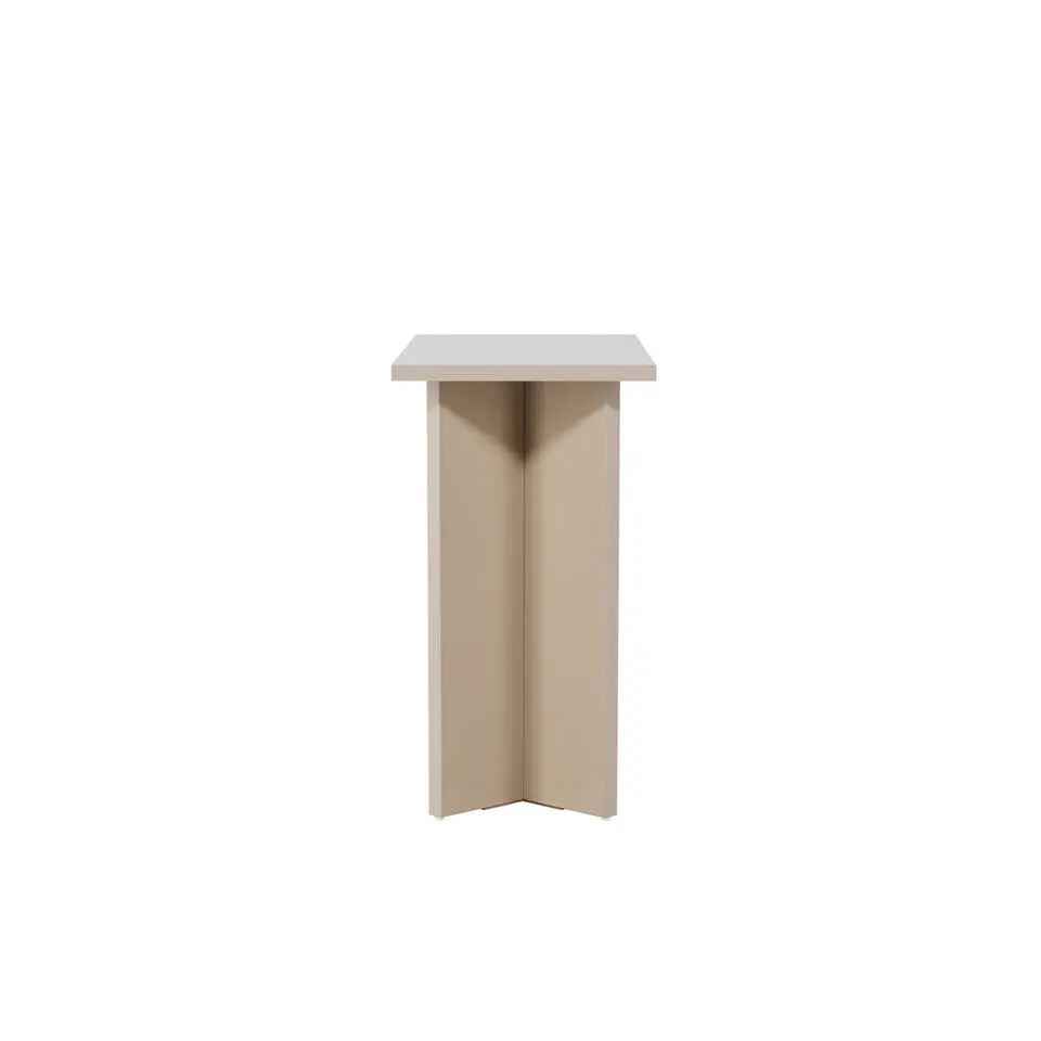 Sidetable Rechthoek - Beige MDF - 90x42x75cm - Kristiansund