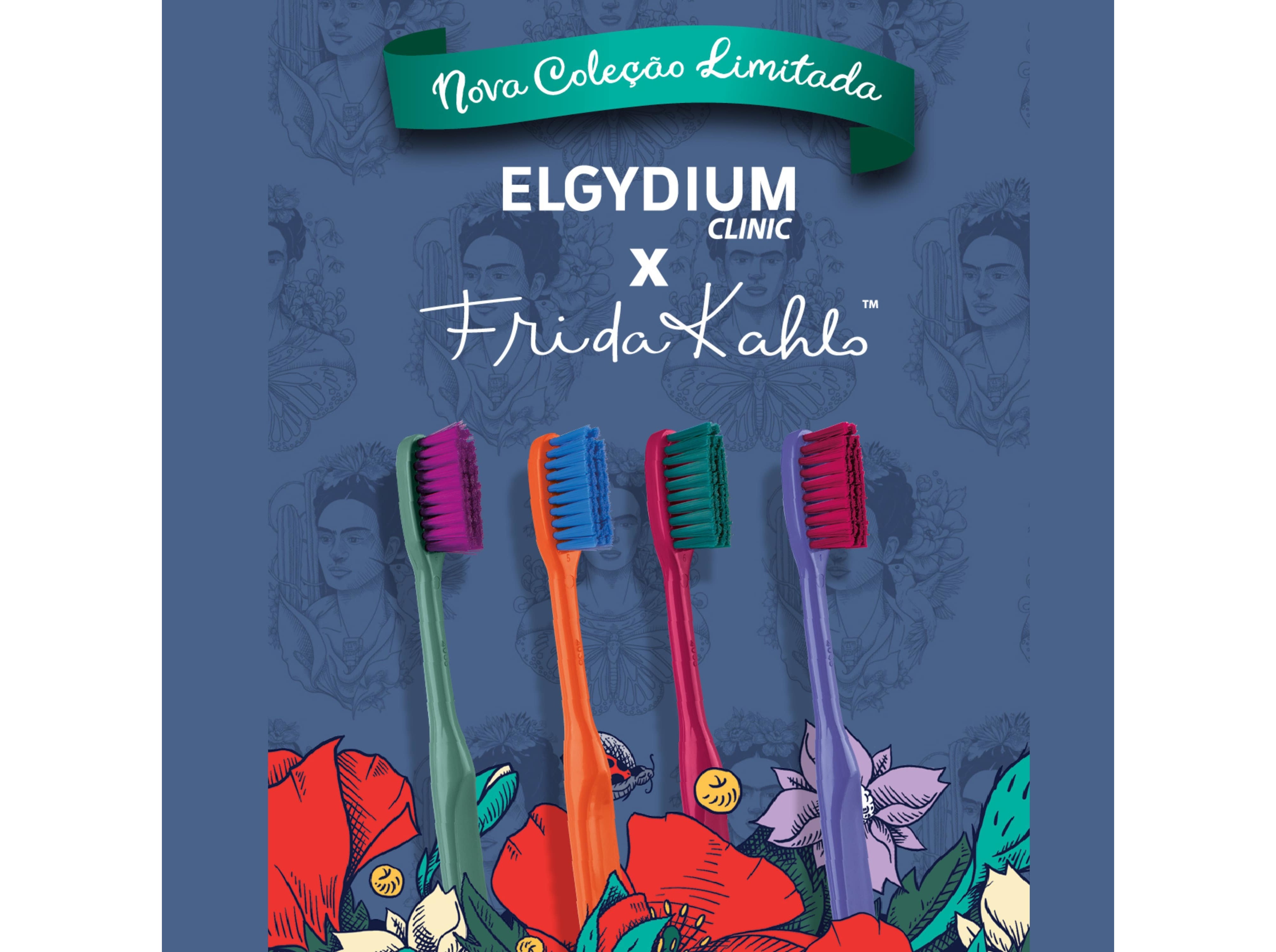 ESCOVA DENTES ELGYDIUM FRIDA KAHLO SUAVE 15/100