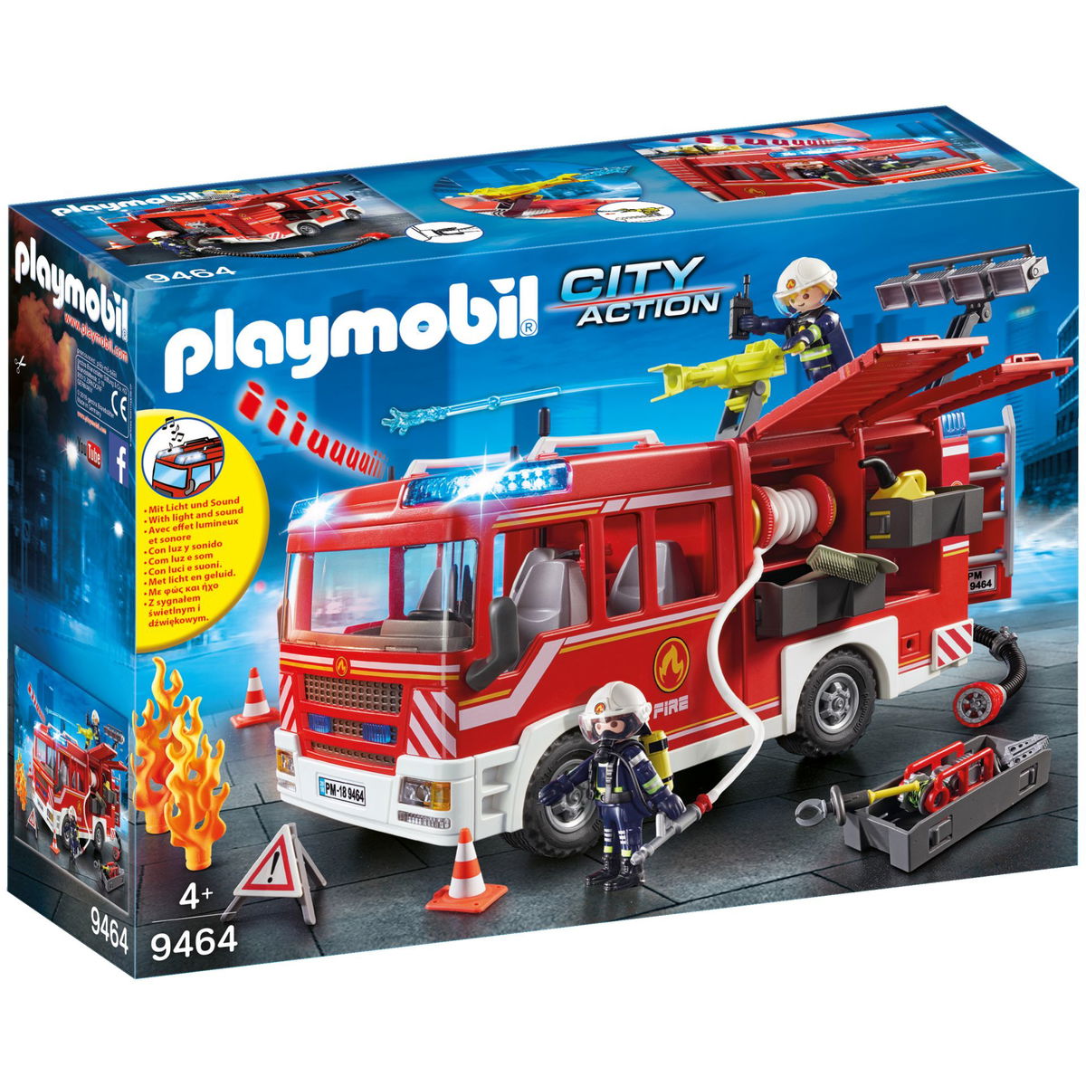 PLAYMOBILPLAYMOBIL   City Action 9464 Feuerwehr Rüstfahrzeug