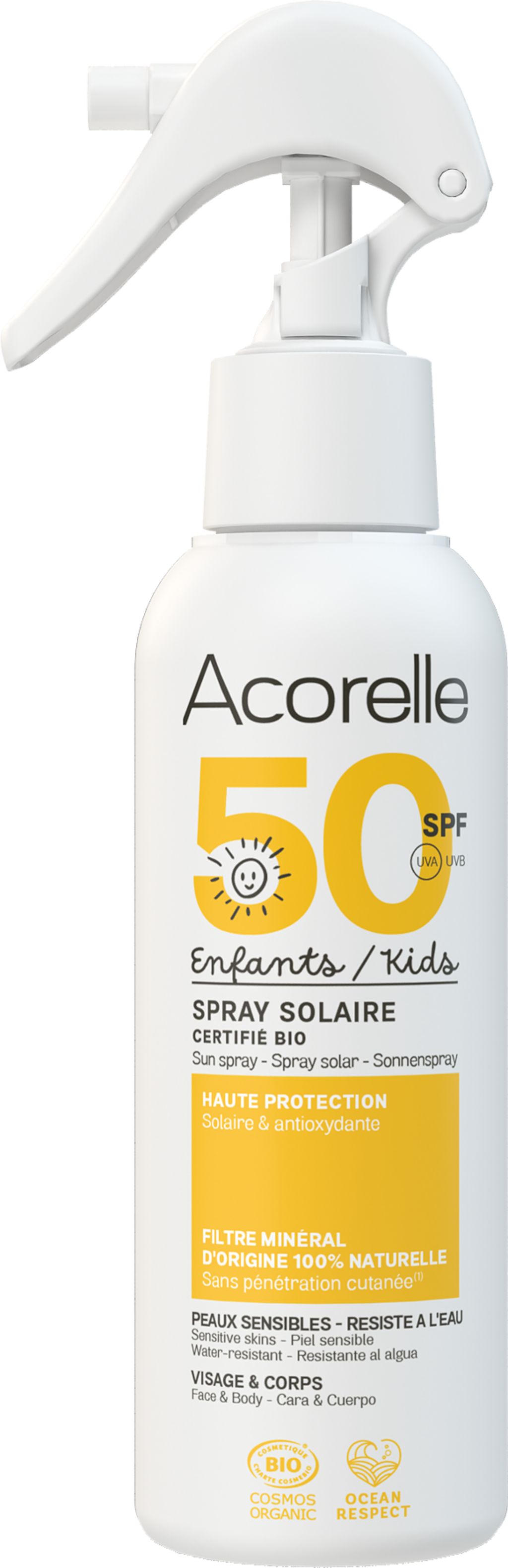 Acorelle  Sonnenspray Kids LSF 50, 150 ml