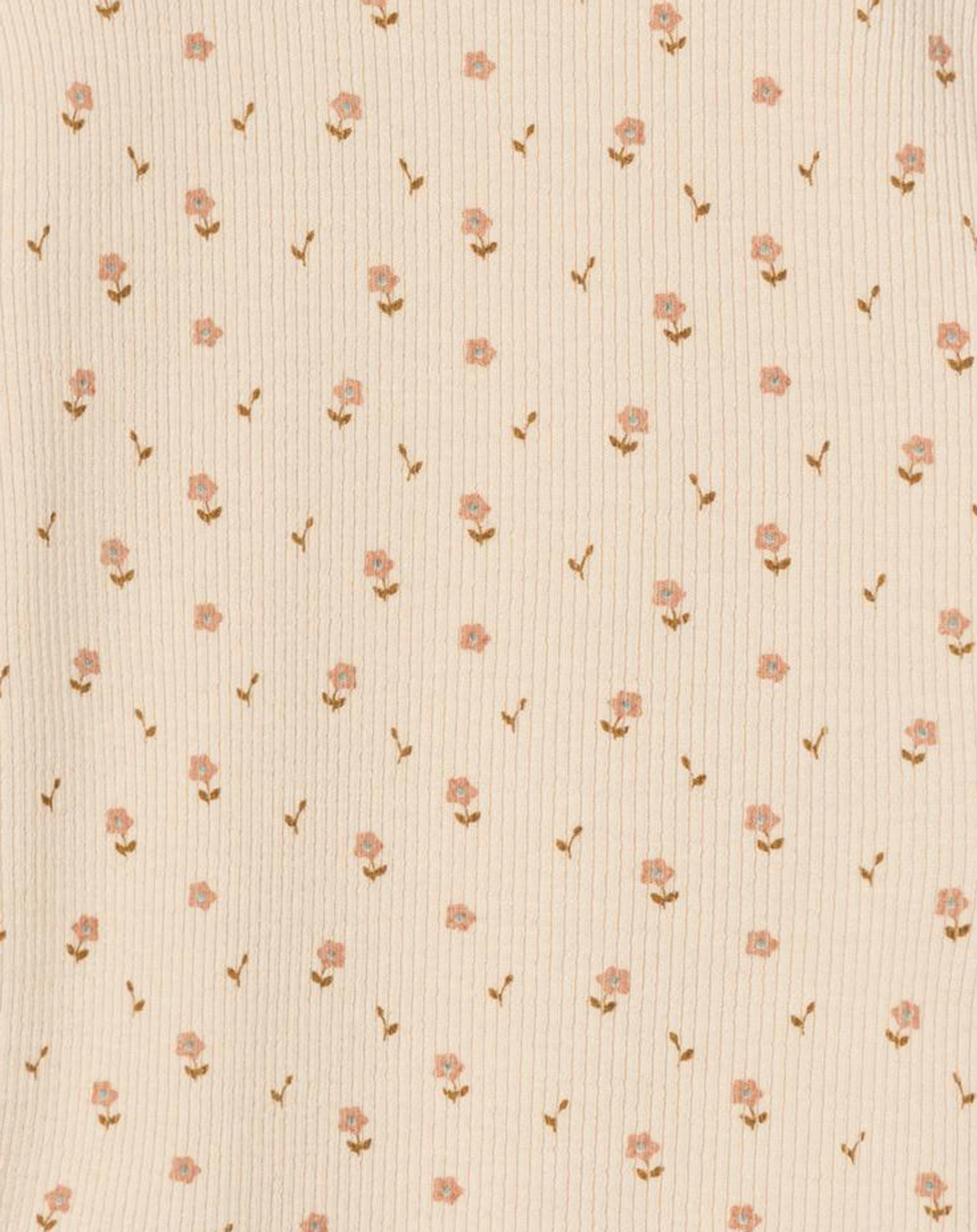 Langarmbody NBFGAGO LIL FLOWERS in fog grey