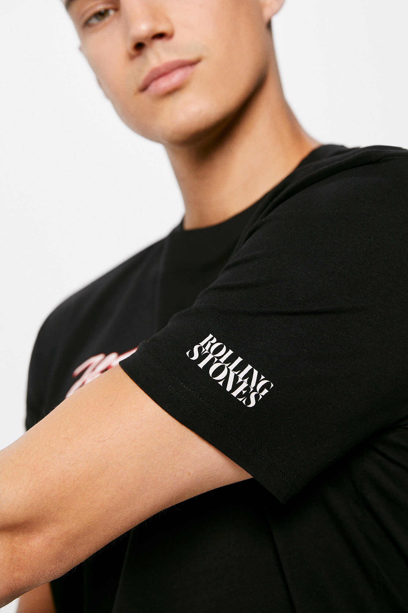 Camiseta Rolling Stones - Preta