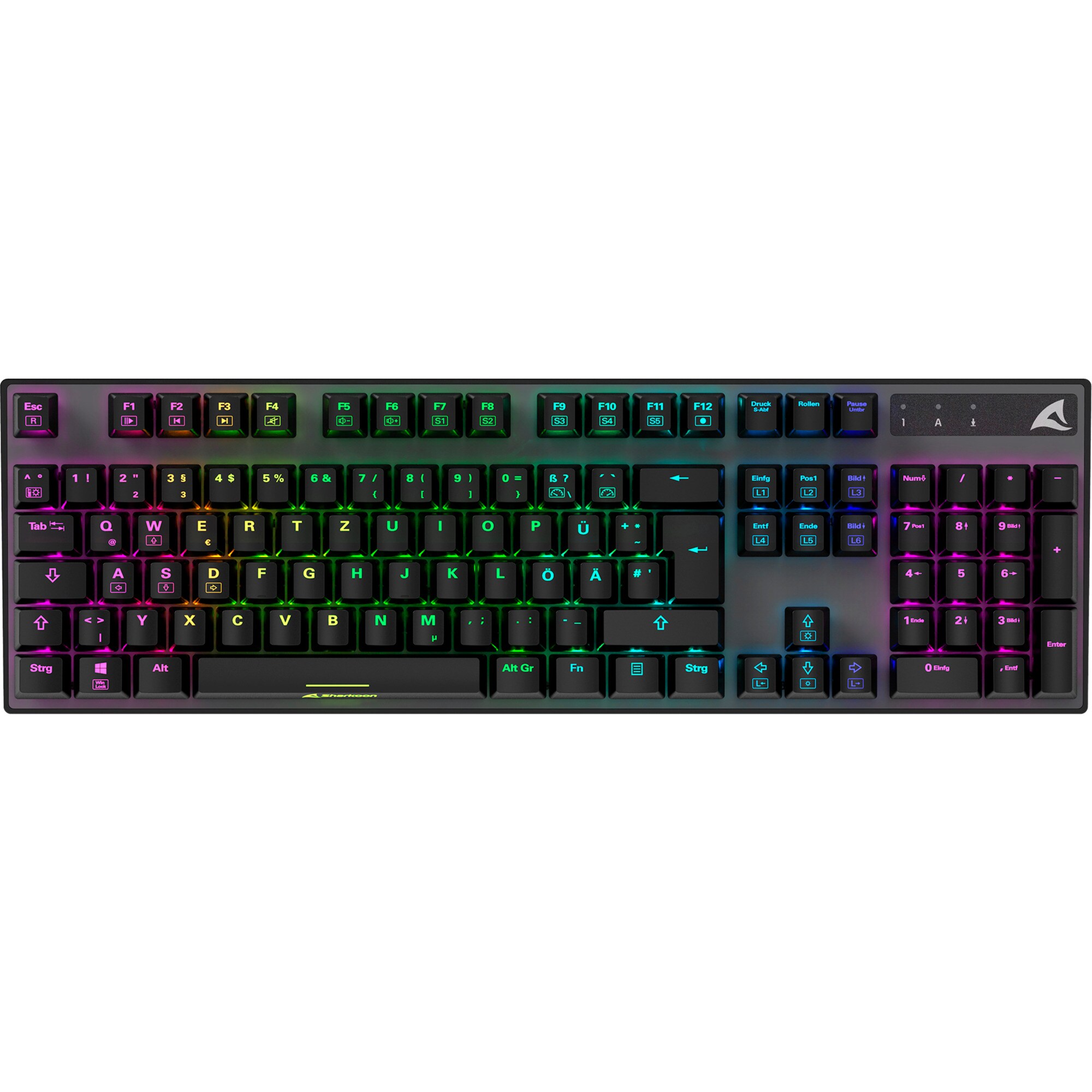 Sharkoon Gaming-Tastatur SKILLER SGK20