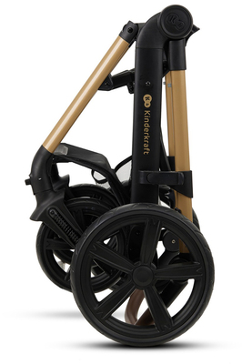 Kinderkraft MOOV 2 3-in-1 Kombivogn, Pure Black