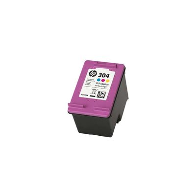 HP 304 - 3 couleurs - cartouche d'encre originale (N9K05AE)