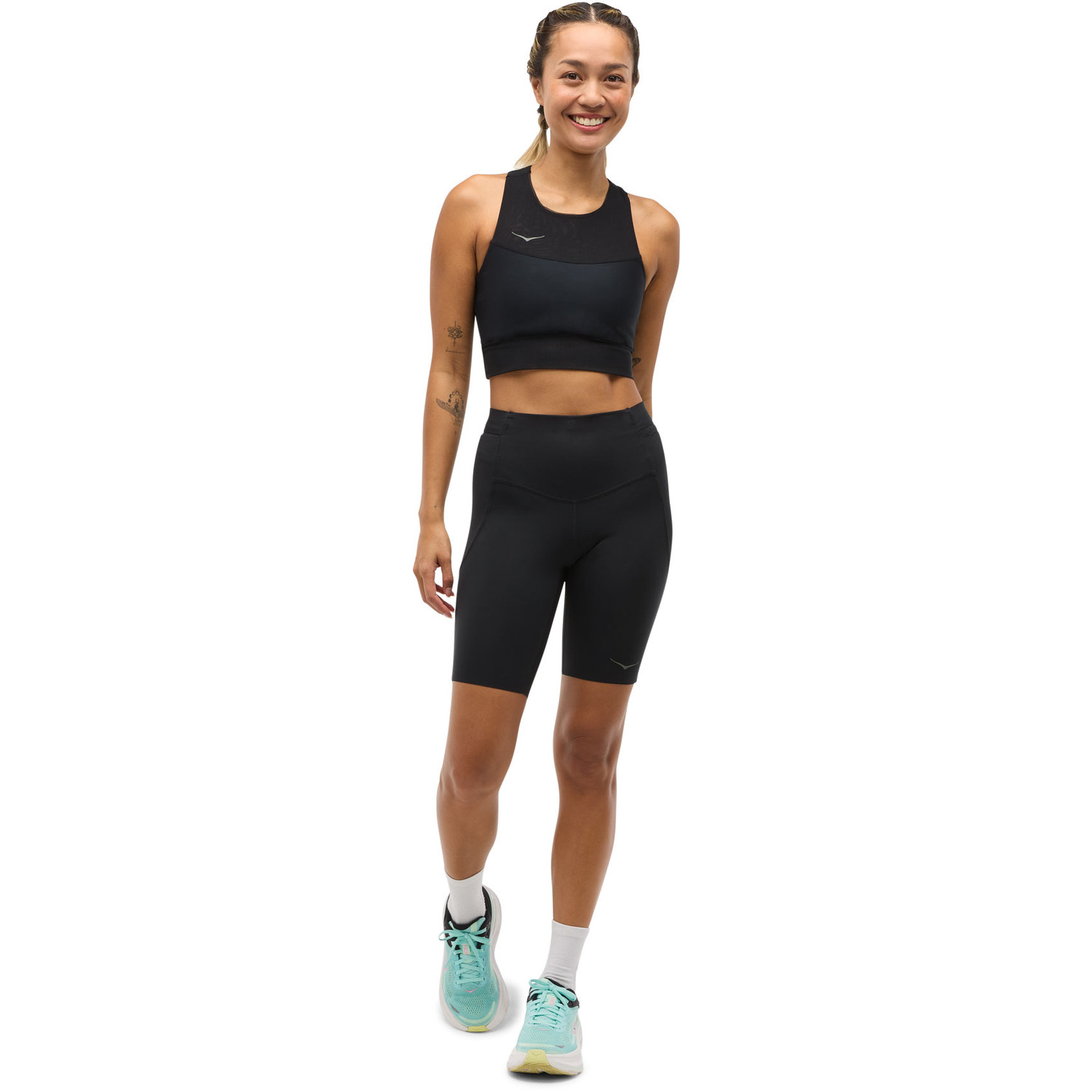 HOKA Novafly 9'' Knit Short Dames