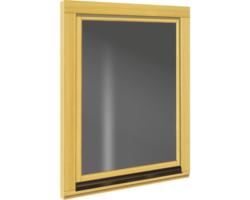 Houten raam, sparrenhout, 780x980 mm, DIN rechts