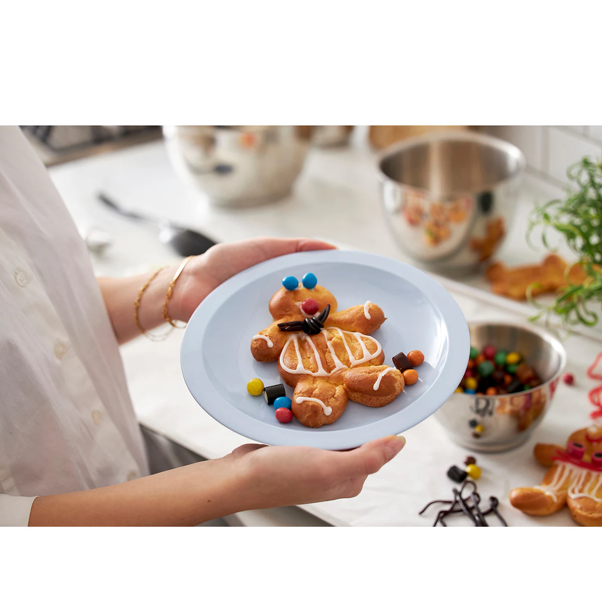 Rosti Hamlet Lunch plate Dia 21 x 2 cm Nordic green