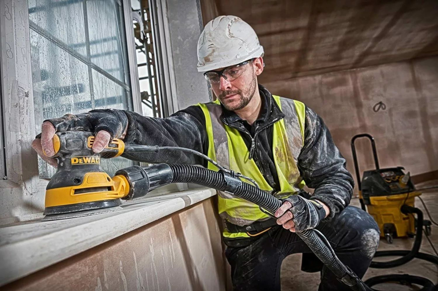 DeWALT DWE6423 Excentrische schuurmachine - 280W - 125mm - variabel