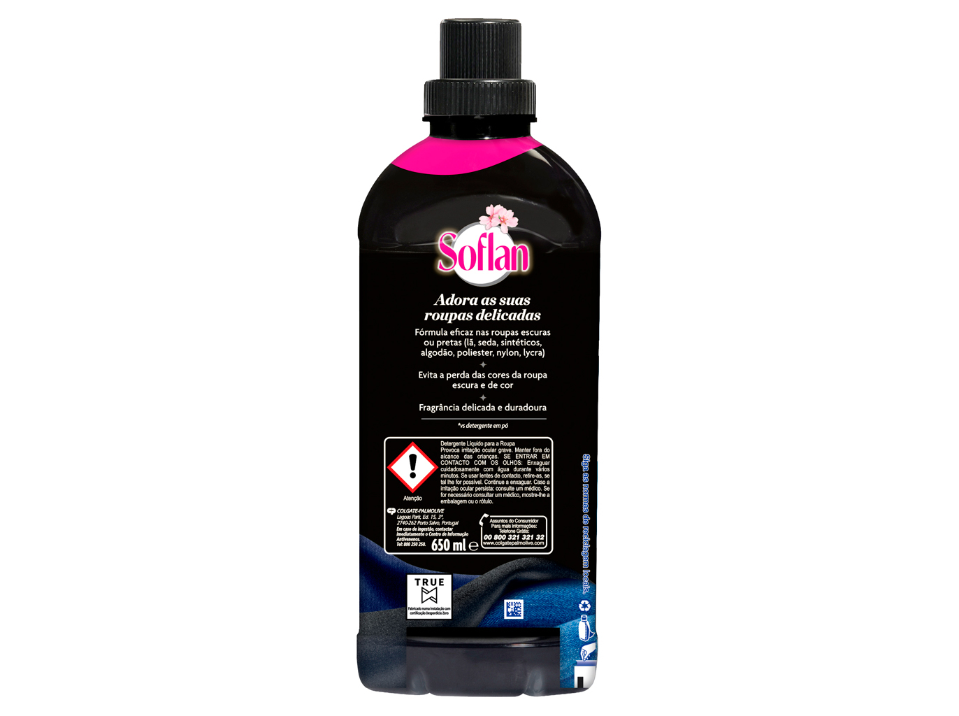 Detergente Roupa Máquina Líquido Escuro Intenso Soflan 13 doses