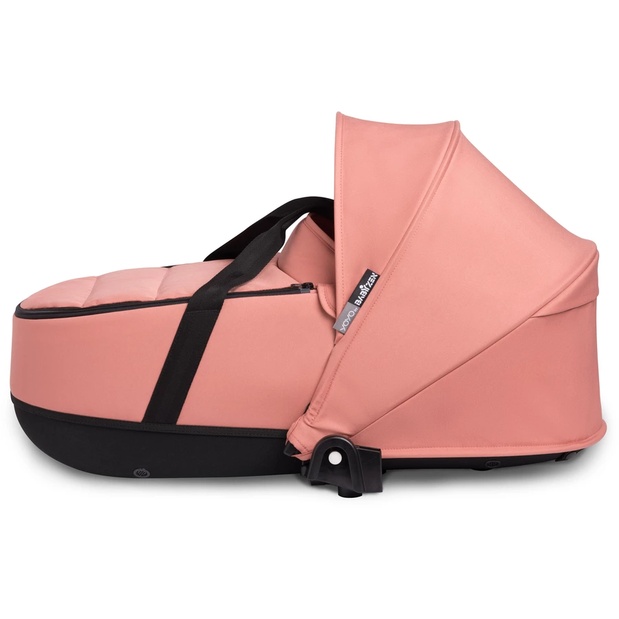 BABYZEN Kinderwagen YOYO2 0+ Black mit Liegewanne Ginger