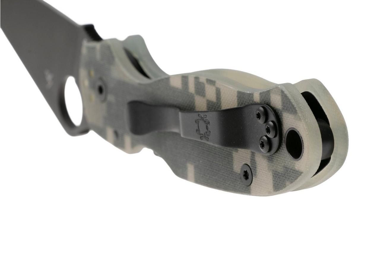 Spyderco Para 3 Camo Black C223GPCMOBK zakmes