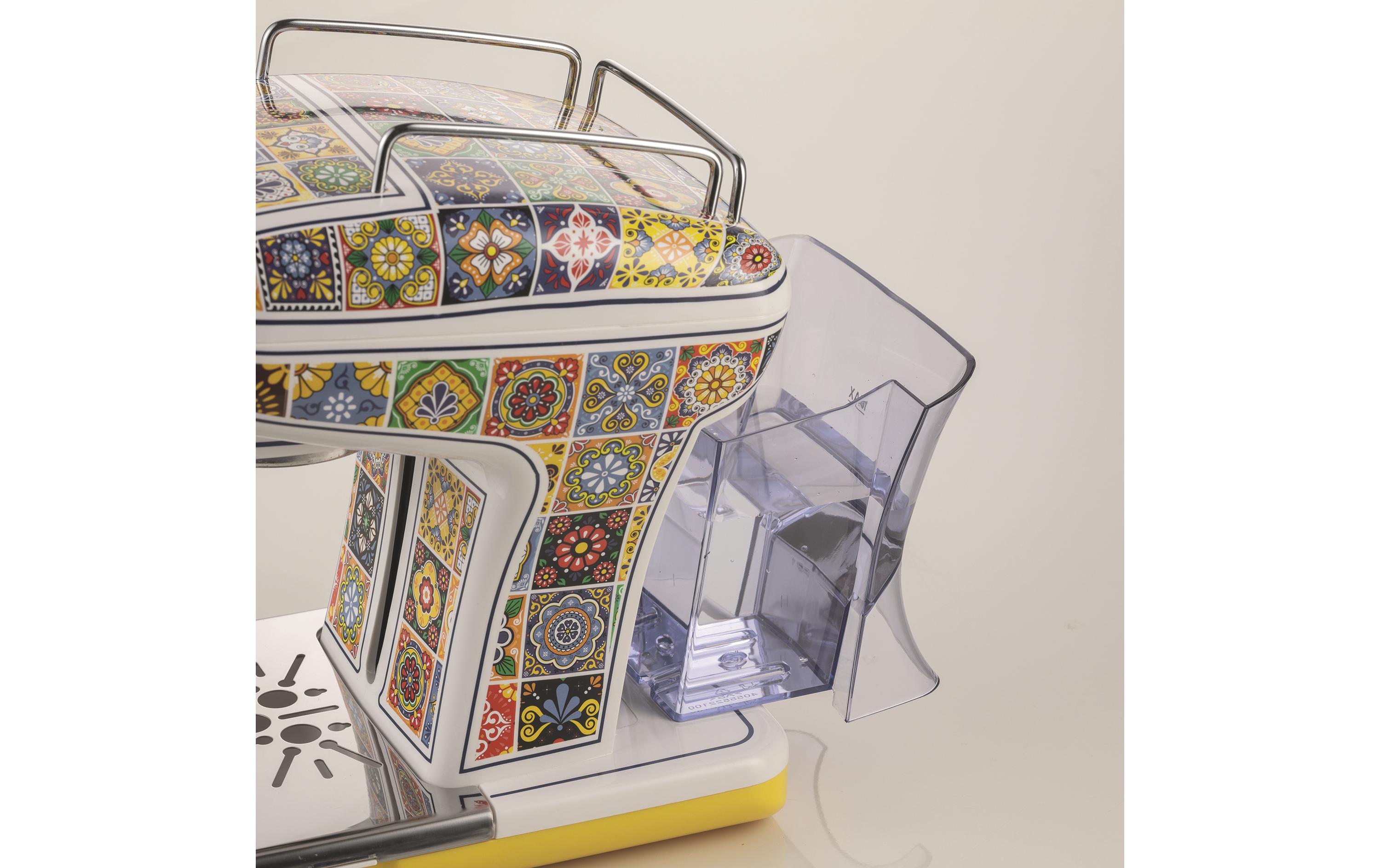 Siebträgermaschine Positano ARI-1389-POS Gelb<br>Espressomaschine