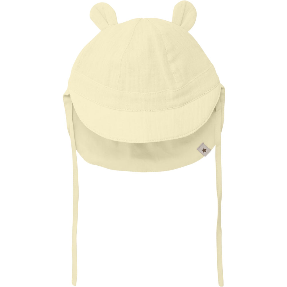 Køb Huttelihut Double Cream Summer Hat Ears Muslin