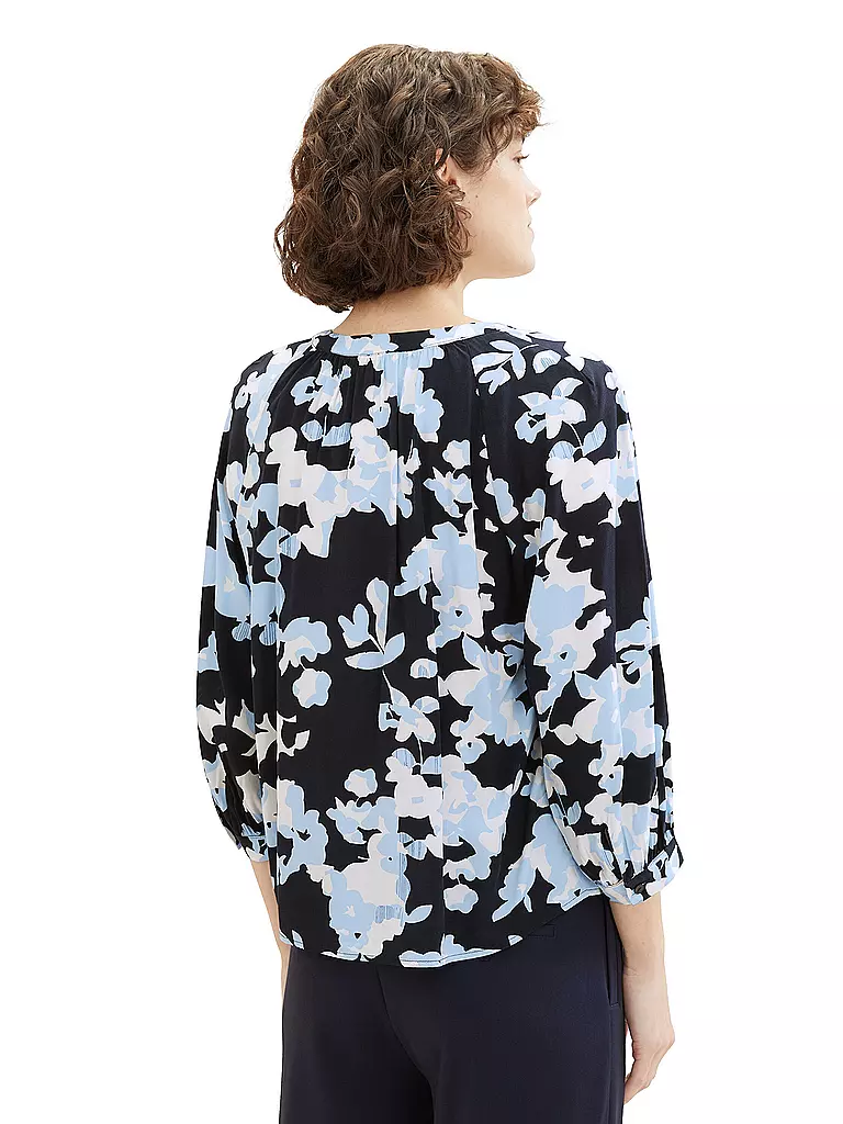 TOM TAILOR Bluse blau