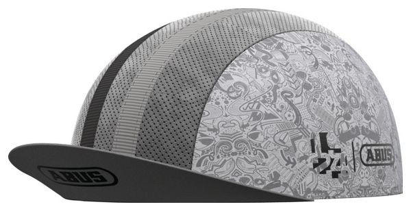 Casquette Abus Race Cap Italian White / Gris Clair