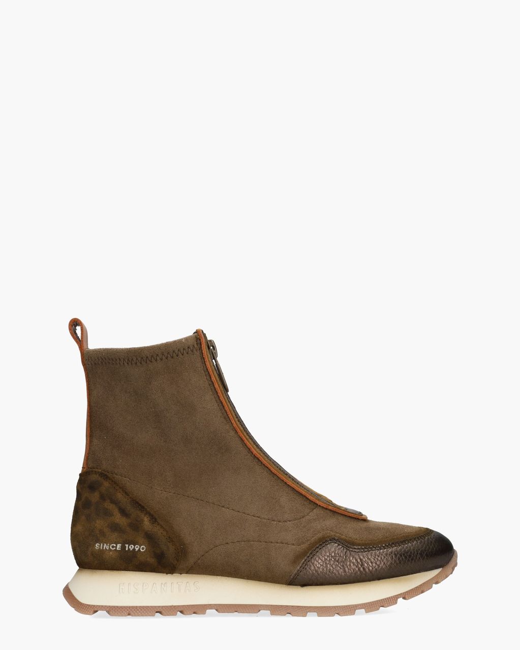 Hispanitas HI254354 Bruin Dames Enkelboots