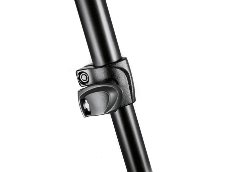 Manfrotto Stativ MK290DUA3-3W Set Alu-Stativ mit 90° Mittelsäule und 3-Wege-Neiger