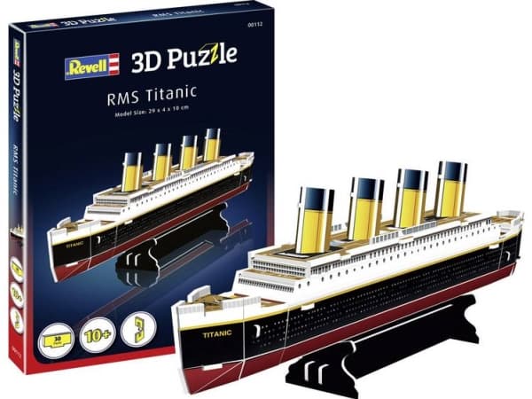 Revell RMS Titanic, 30 stykker, Skip, 10 år