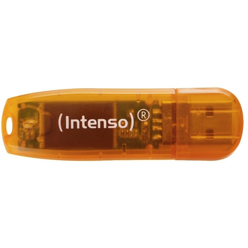 Intenso USB-Stick Rainbow Line, 64 GB, USB 2.0, 1 Stück