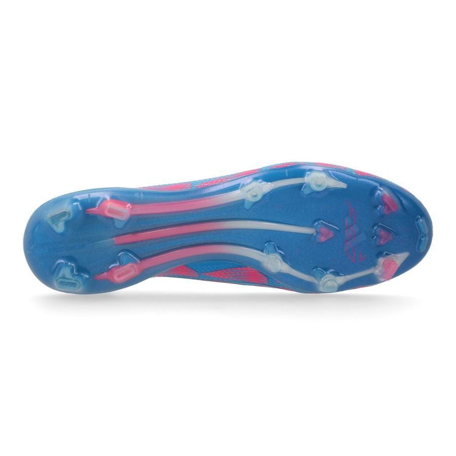 adidas F50 Elite Laceless FG Reemergence - Bleu/Blanc/Rose