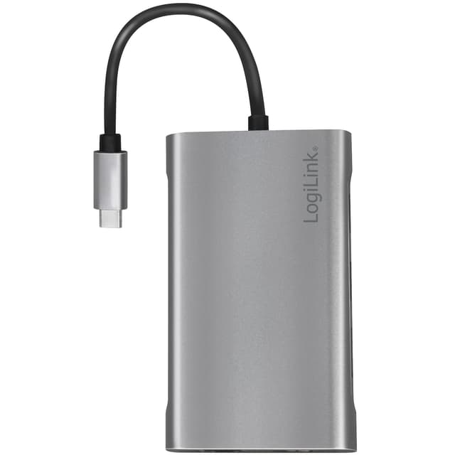 USB-C dockingstation 10-i-1 HDMI / VGA / RJ45 / SD mm 100W