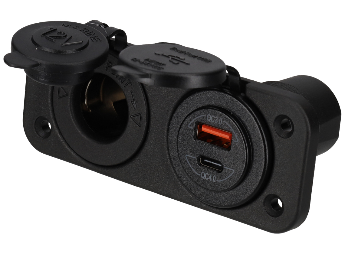 HABA combi 12 volt stekkerdoos