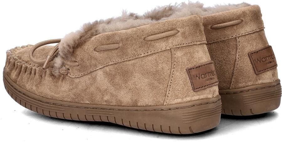 Warmbat Australia n Bunya dames pantoffel Taupe
