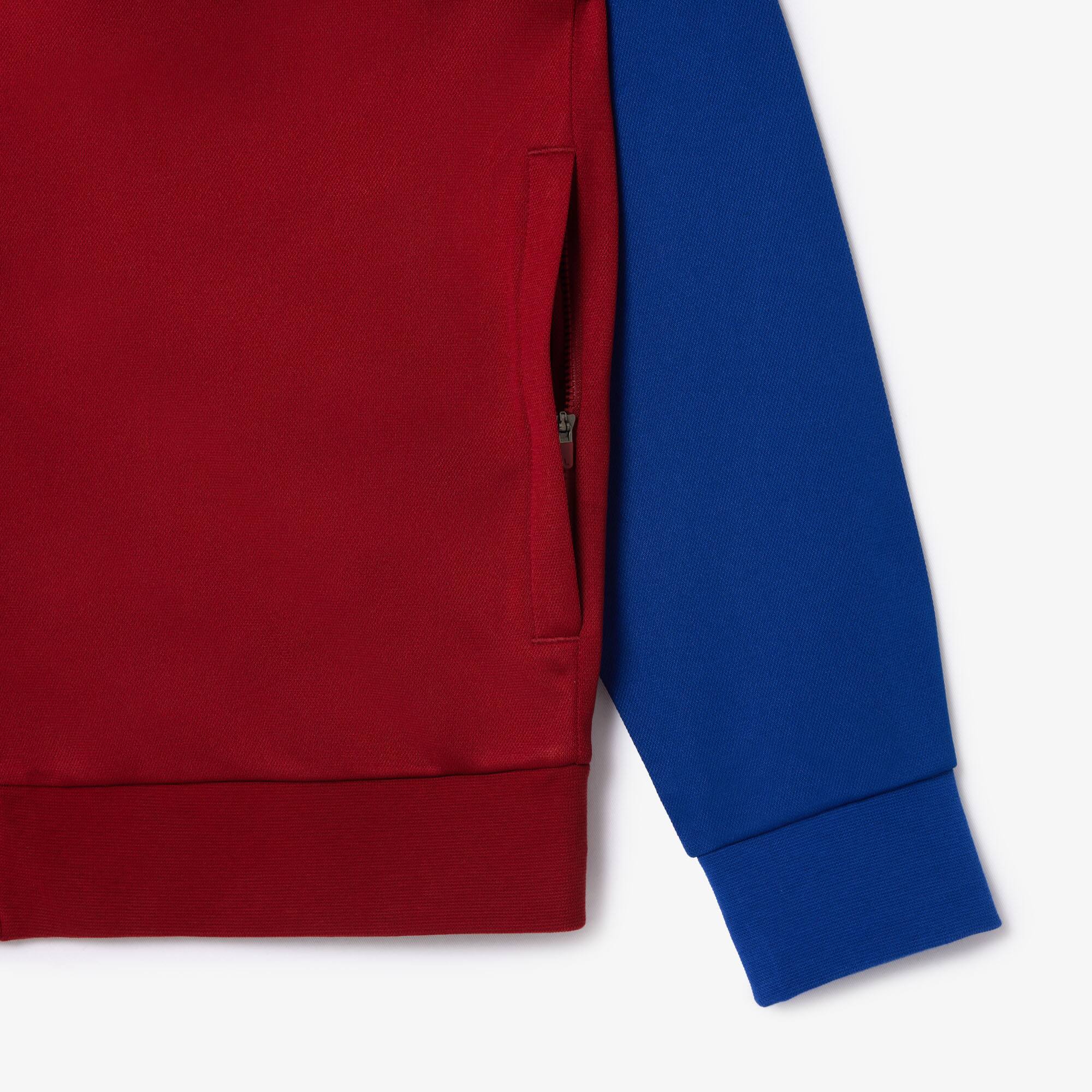 Sweatshirt zippé Tennis Sportsuit indémaillable Sweatshirts - Rouge - Lacoste - Homme
