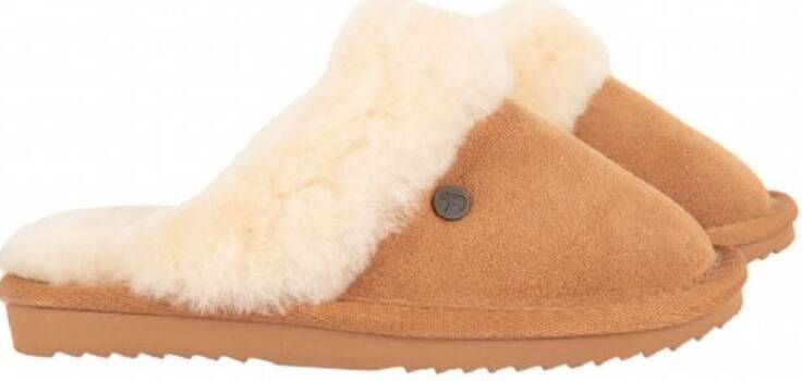 Warmbat Pantoffels Flurry Kids FLS221025 Cognac Bruin 35