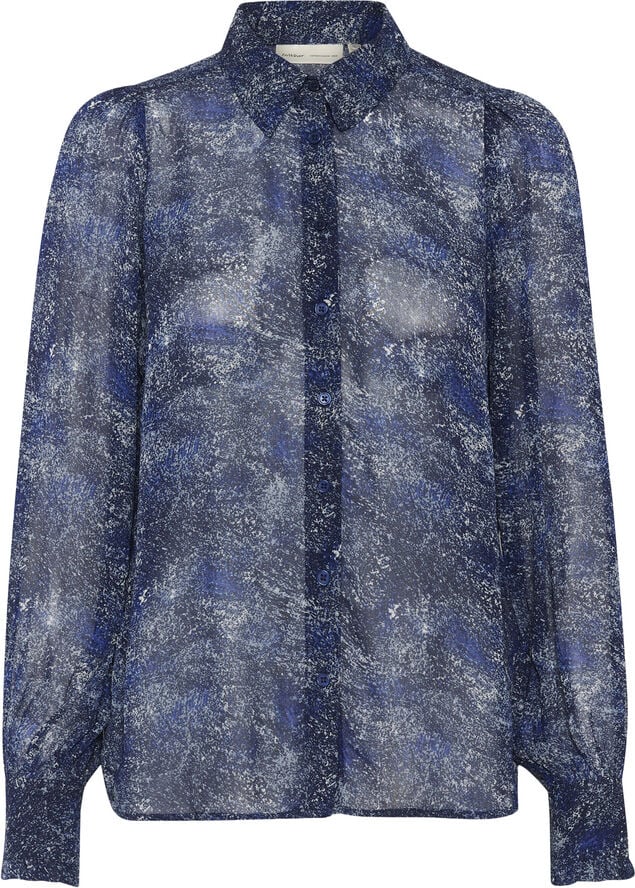 InWear DavilaIW Shirt Clear blue dancing wall