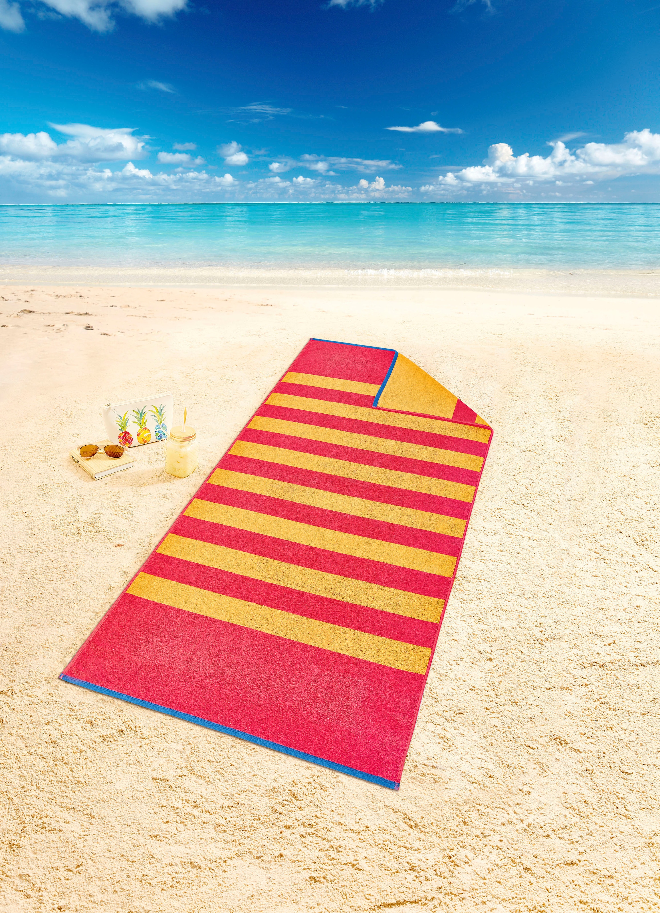 Dyckhoff Strandtuch »Stripes« 100% Baumwolle