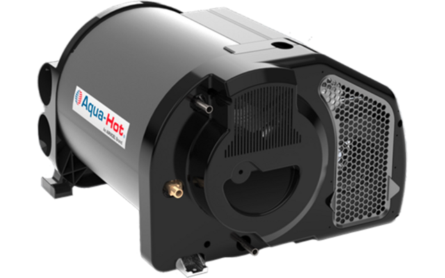 AQUA HOT Umluftheizsystem GEN1 Diesel mit 10 Liter Wassererhitzer 4 kW  + Einbaukit für Umluftheizsystem GEN1 Diesel