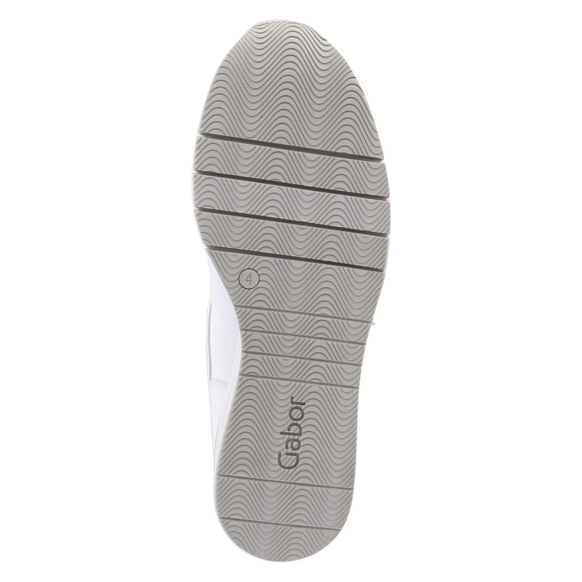 GaborLow Sneaker - weiss/silber