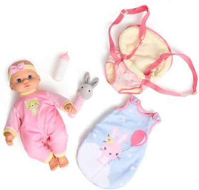 Cloudberry Castle Dukke med Sovesett Nelly 35 cm
