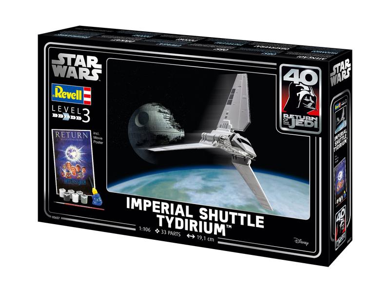 Revell Bausatz Imperial Shuttle Tydirium Gift Set 1:106 Star Wars Modellbausatz