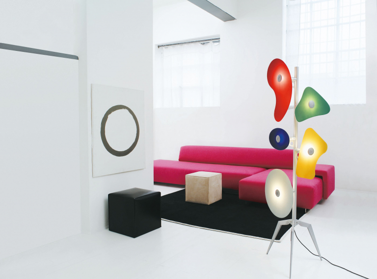 Foscarini Orbital vloerlamp multicolour