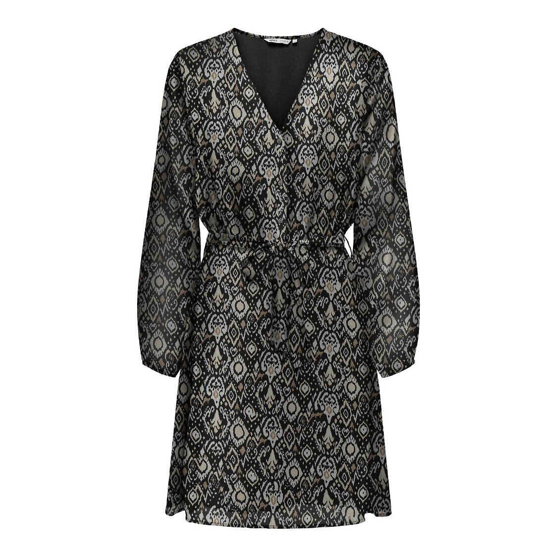SOMENTE<br>Vestido curto com decote em V