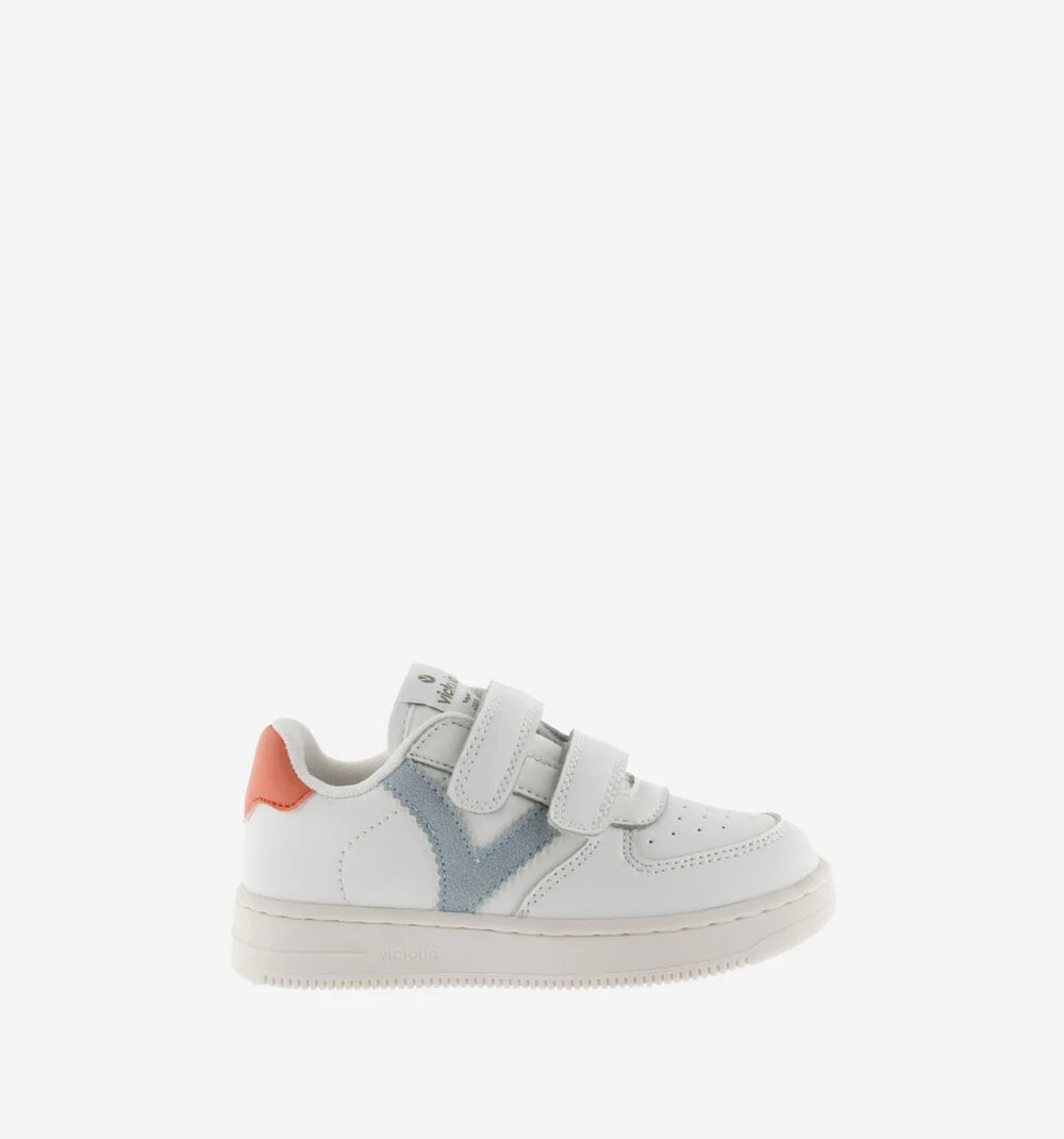 TIEMPO BASKETS CONTRASTANTES Baskets de sport pour enfant CELESTE