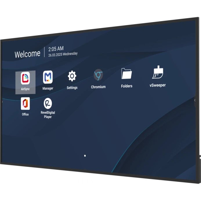 Viewsonic CDE7531-1C Écran d'affichage dynamique Écran plat de signalisation numérique 190,5 cm (75