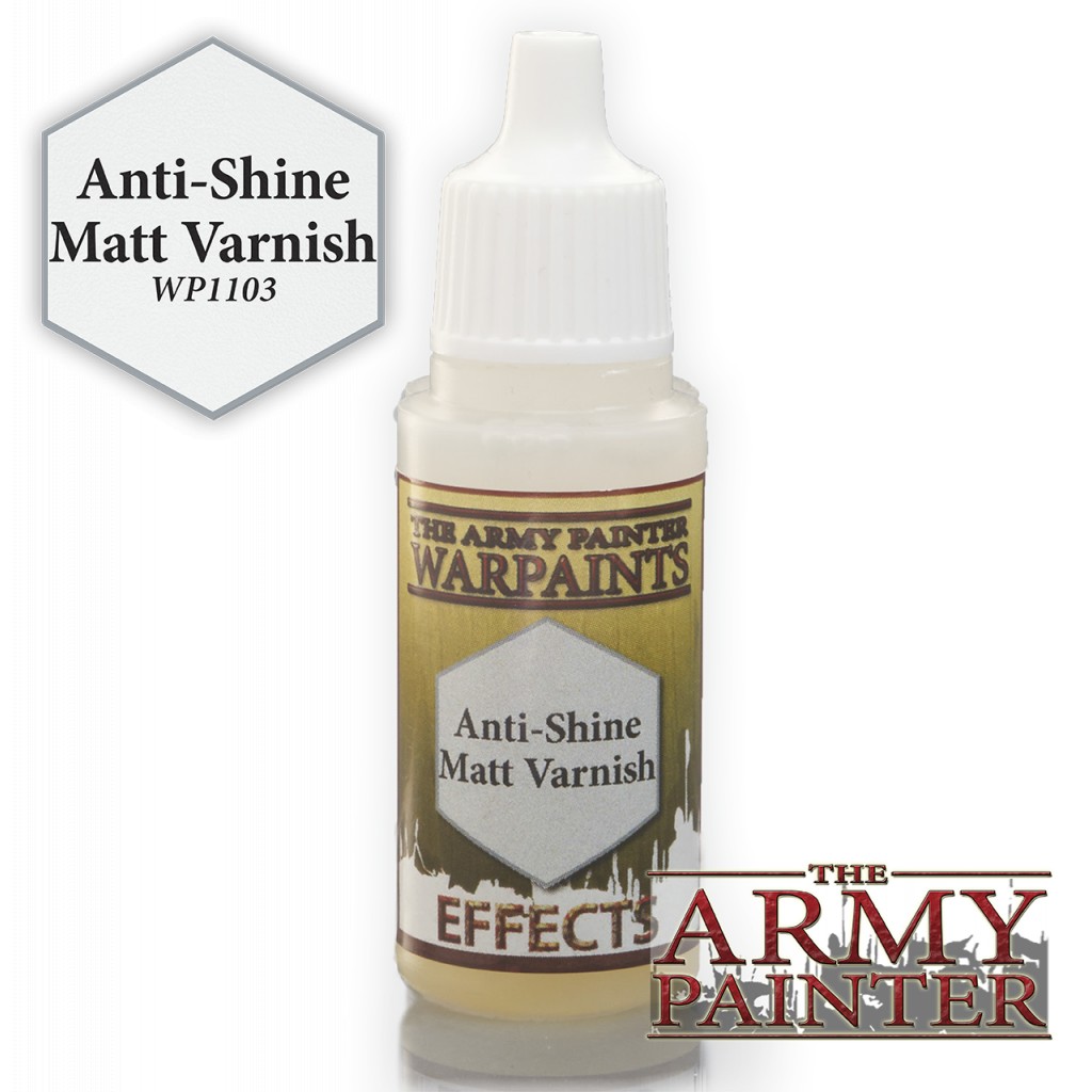 Army Painter Paint : Anti Shine Matt Varnish