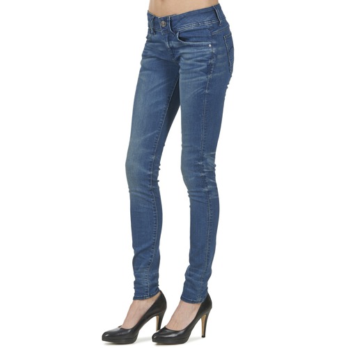 G-Star Raw - LYNN MID SKINNY Azul