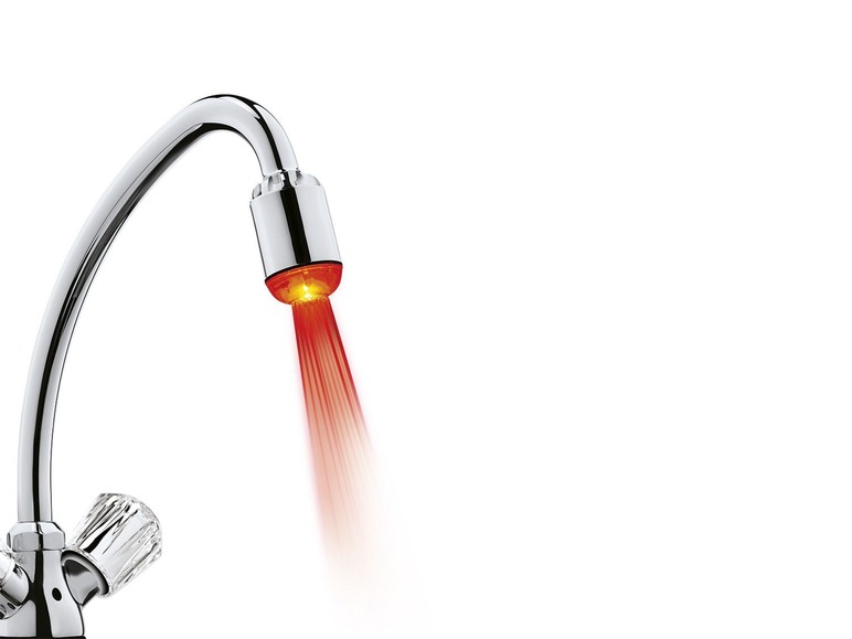LED-opzetstuk kraan