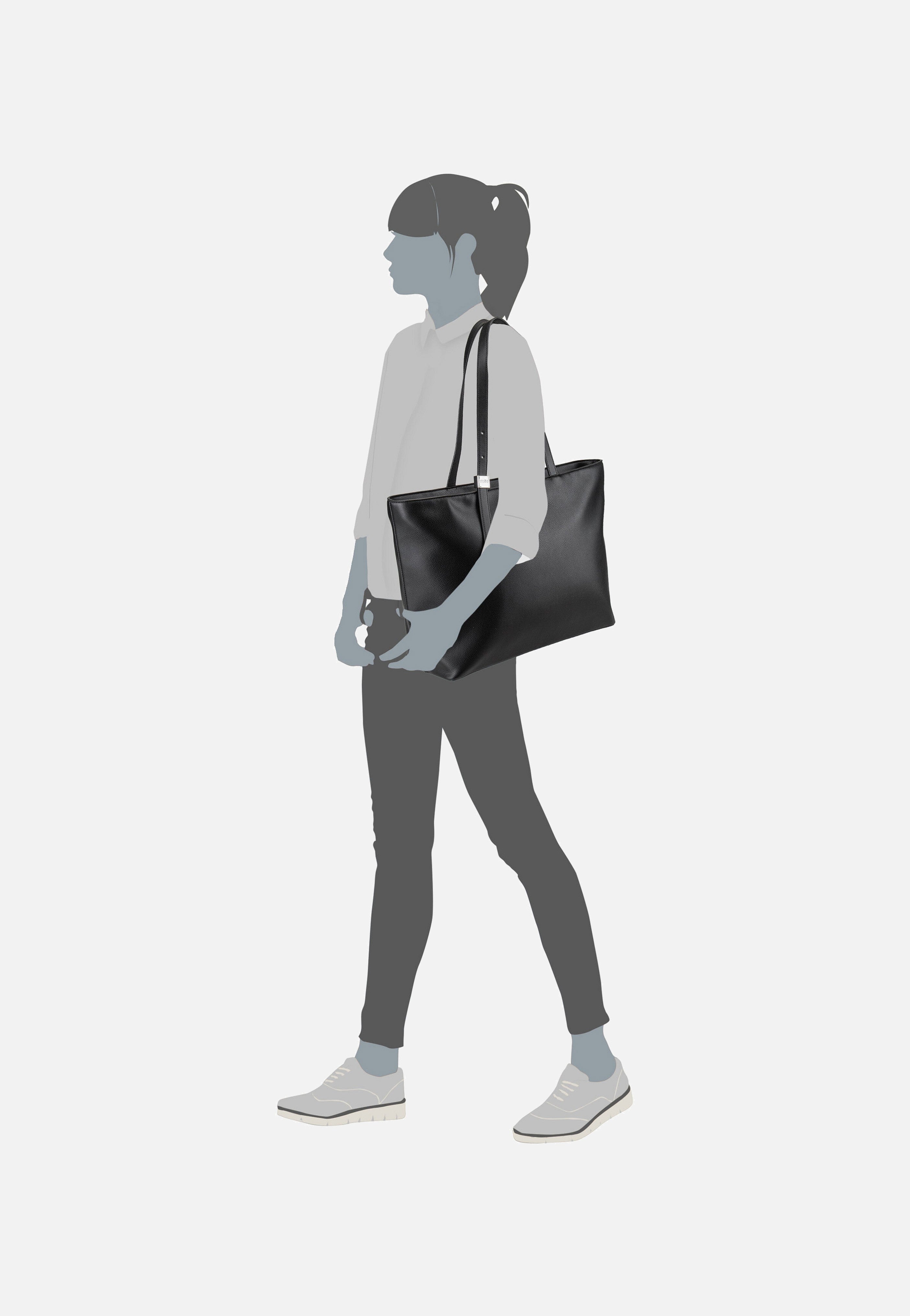 Mel 2.0 50541884 Black - Shopper