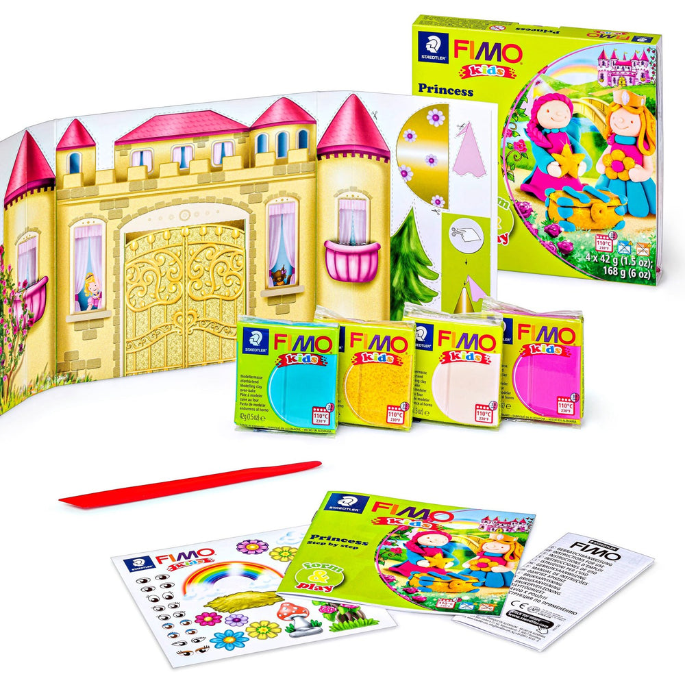 Køb Staedtler Modeling Clay Fimo Kids Princess 4X42 G