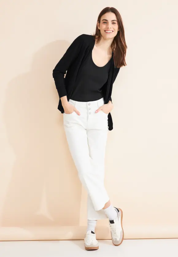 Offener Cardigan - Black